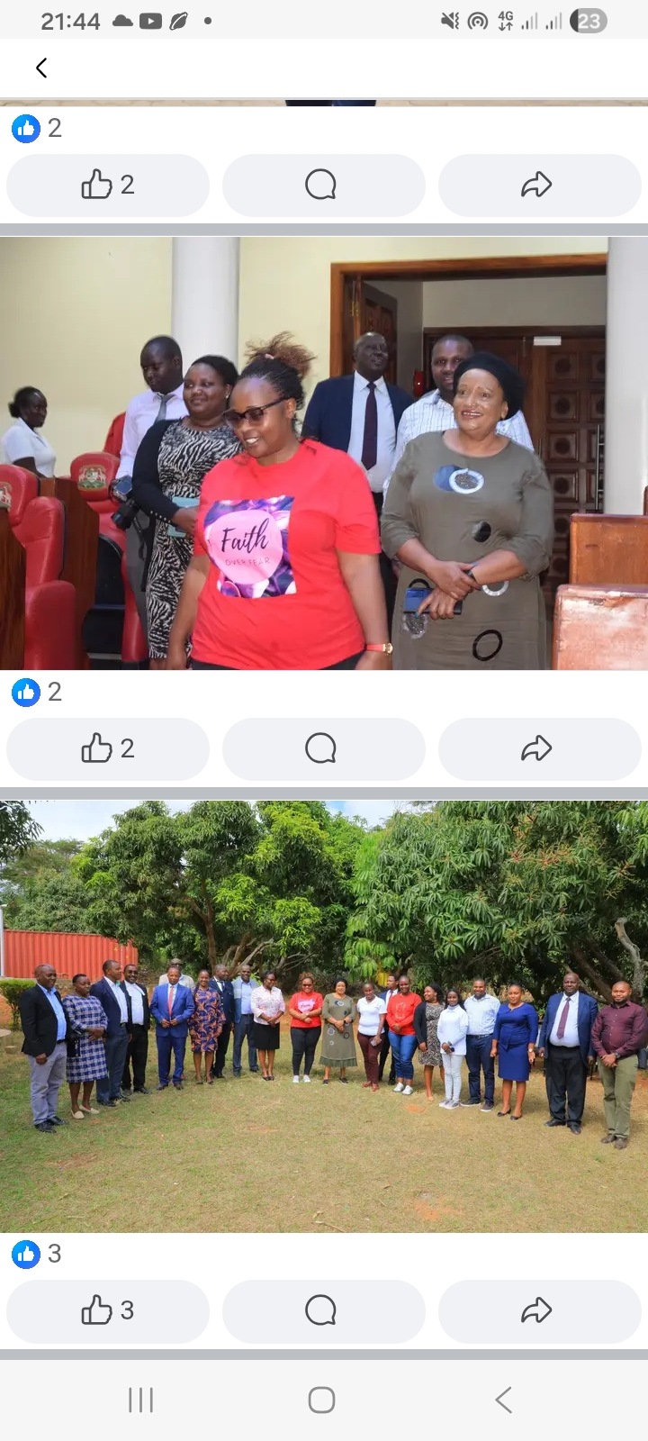 Agriculture Committee at Kitui Agricultural Training Centre